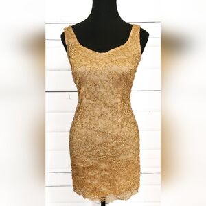 90s Beaded Mini Dress